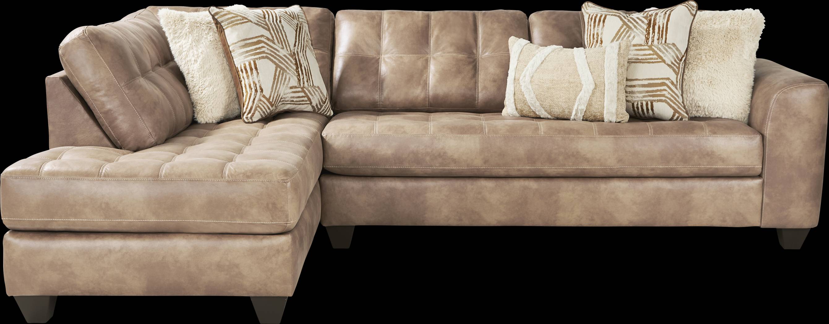 Bellinger Camel 2 Pc Sectional - Thumbnail - Image 1