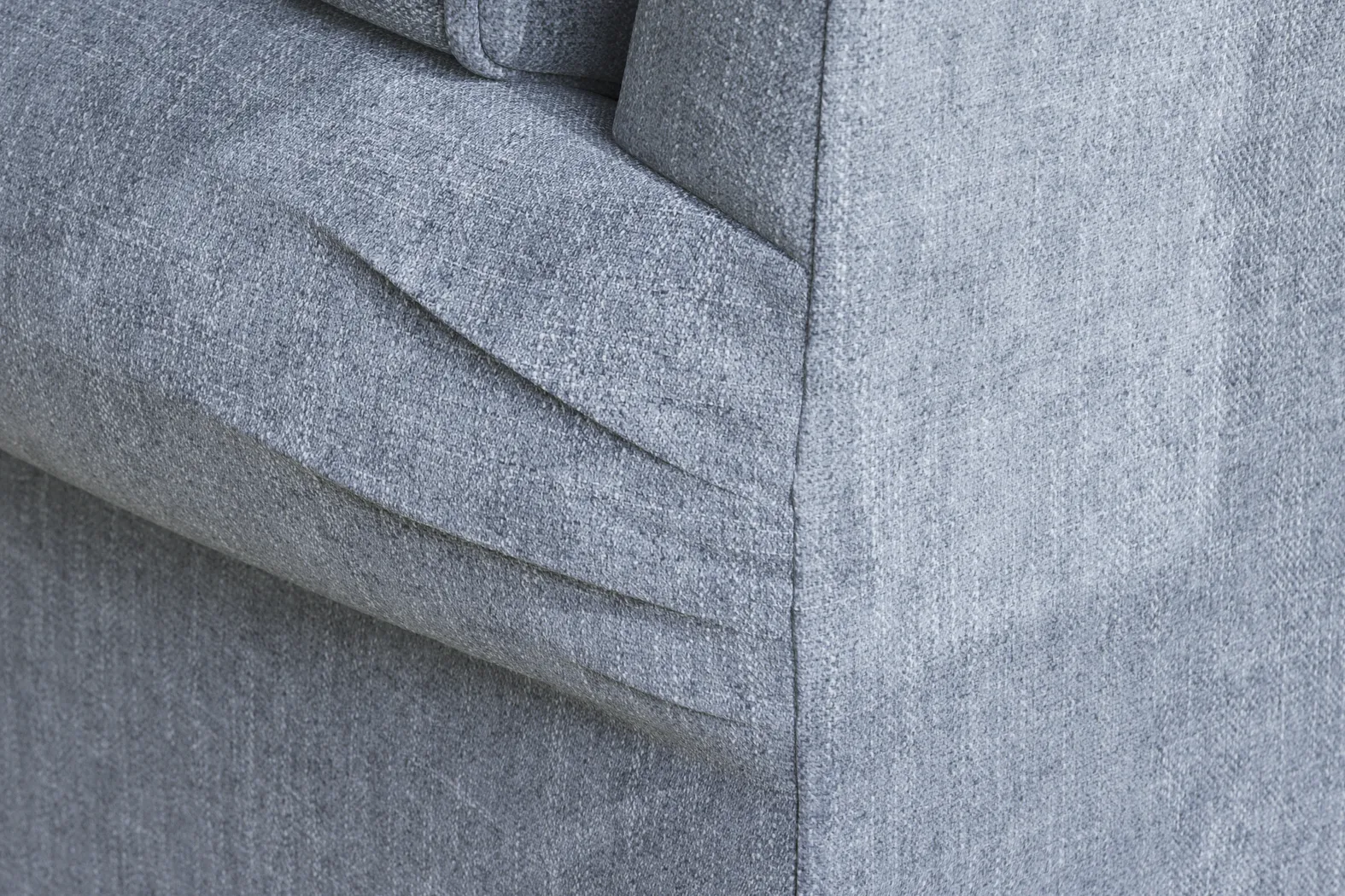 Bellingham Chambray Textured Chenille Gel Foam Sleeper Loveseat - Image 5
