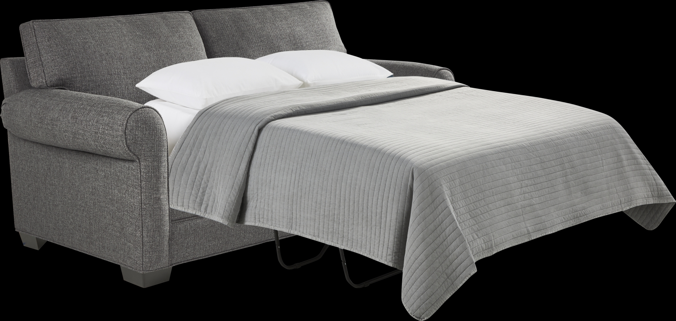 Bellingham Granite Textured Sleeper Loveseat - Thumbnail - Image 2