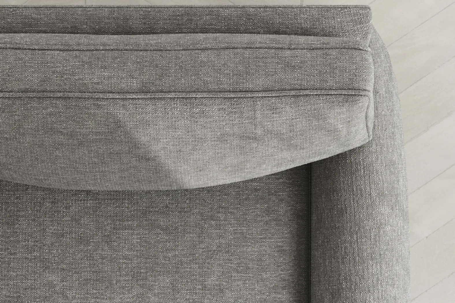 Bellingham Gray Textured Gel Foam Sleeper Chair - Image 10