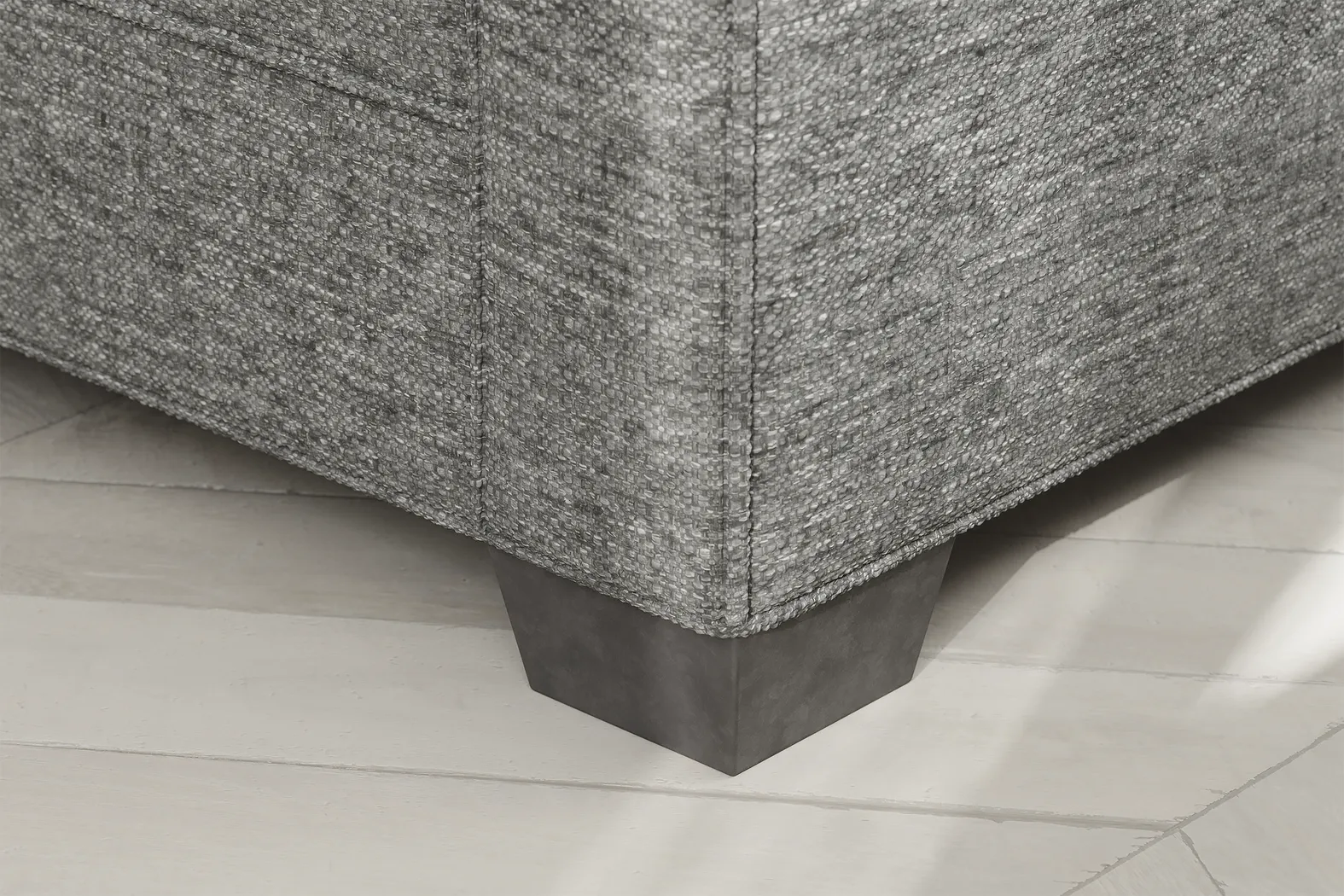 Bellingham Gray Textured 8 Pc Living Room with Gel Foam Sleeper Sofa - Thumbnail - Image 8