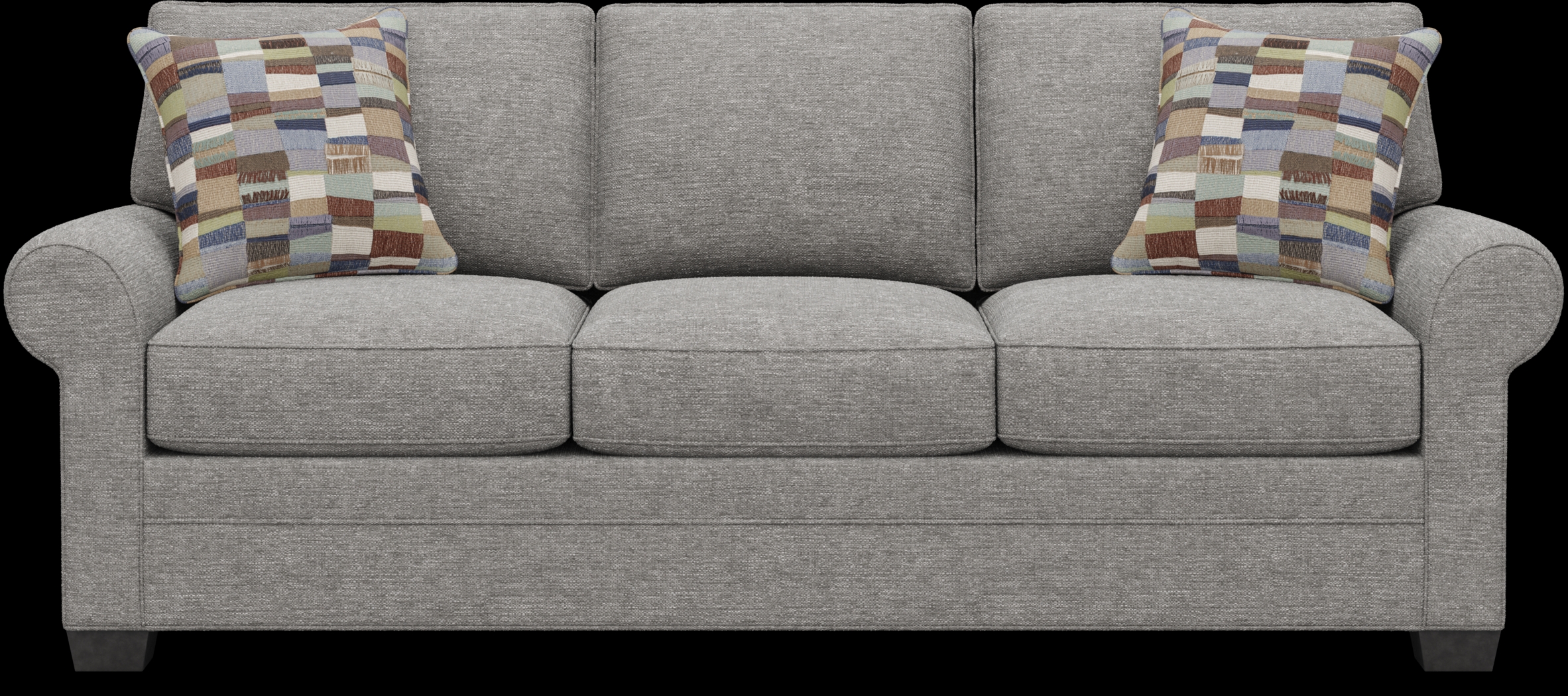 Bellingham Gray Textured Sleeper Sofa - Thumbnail - Image 1