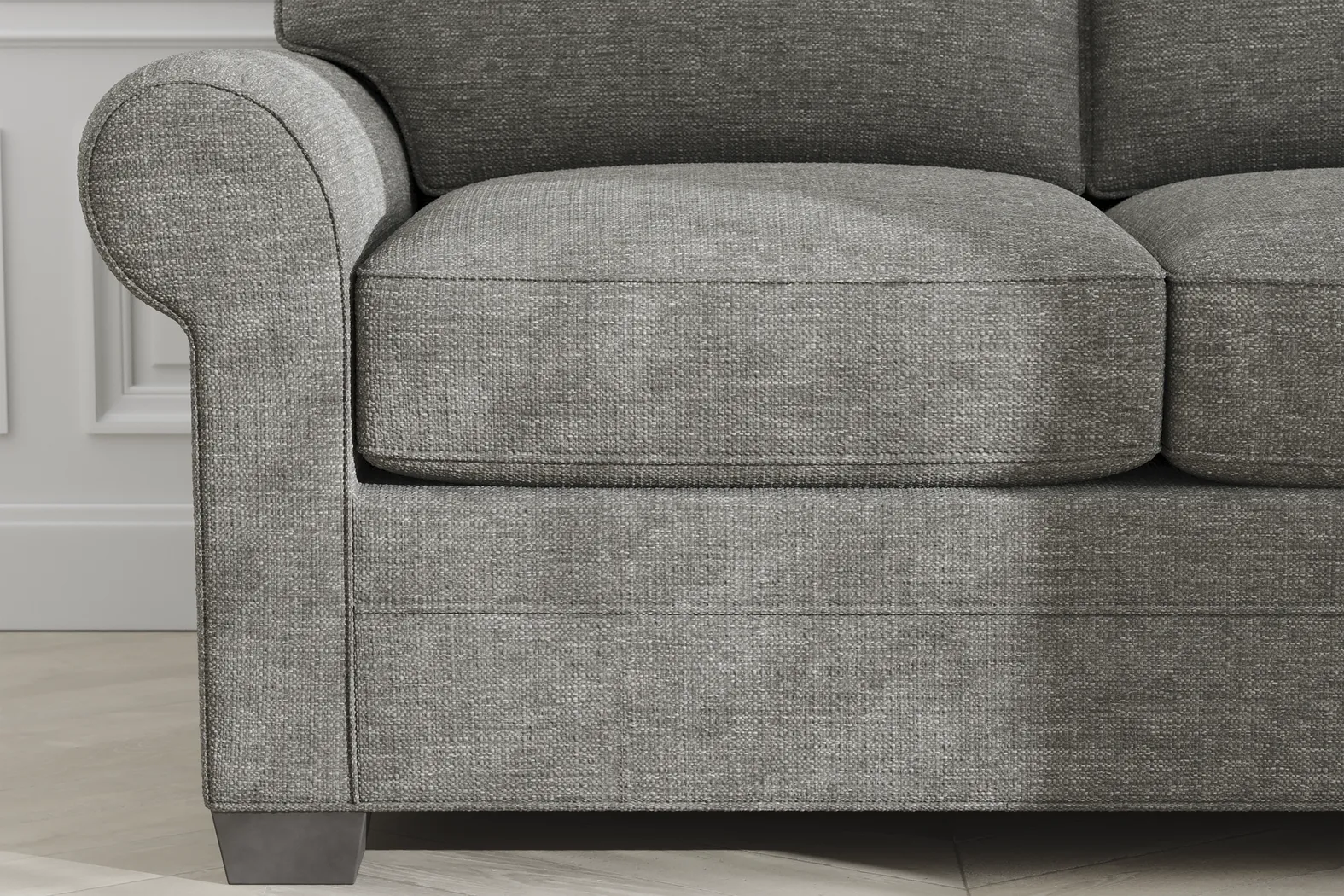 Bellingham Gray Textured 5 Pc Living Room - Thumbnail - Image 8