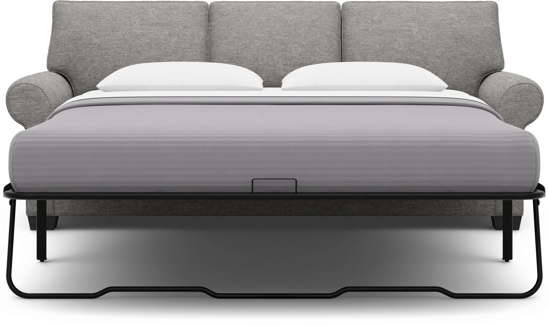 Bellingham Gray Textured 8 Pc Living Room with Gel Foam Sleeper Sofa - Thumbnail - Image 6