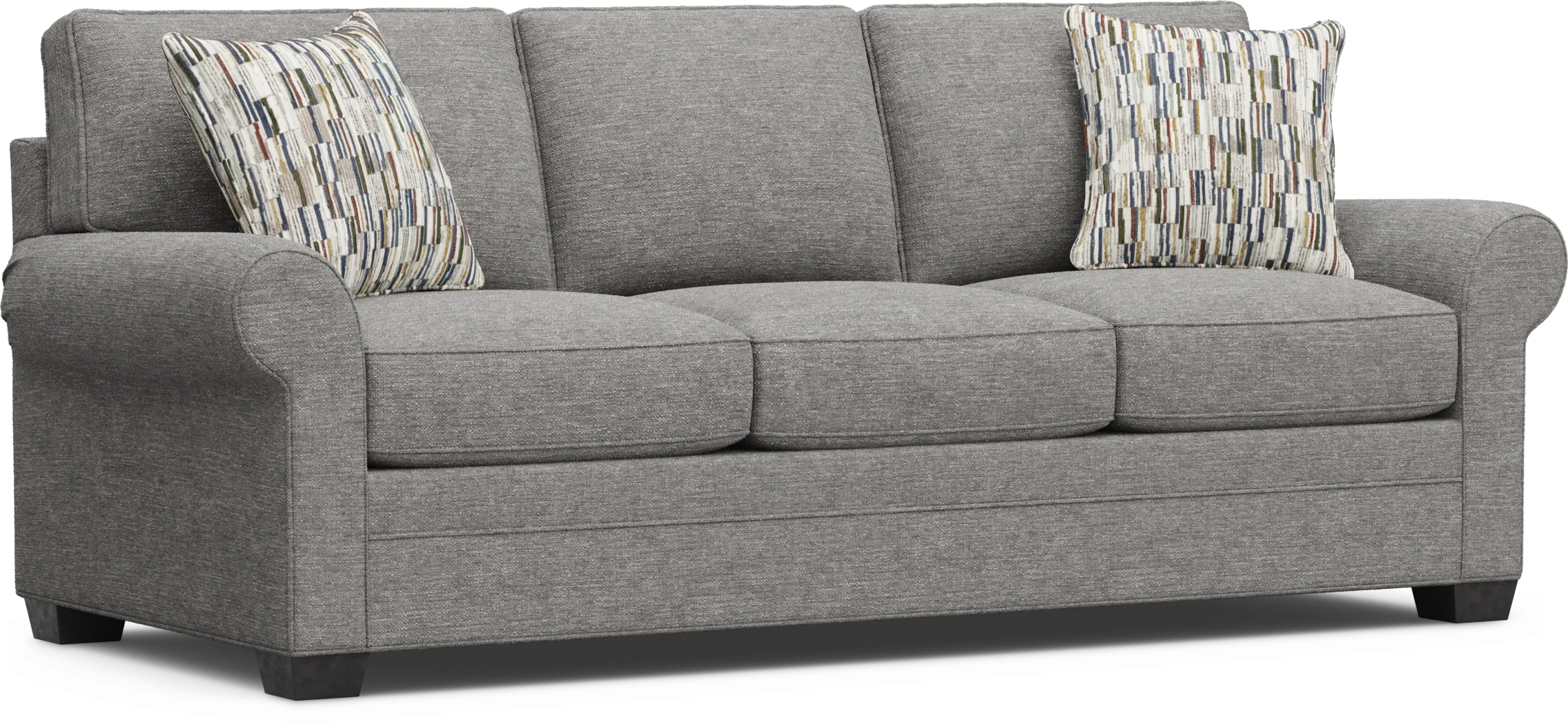 Bellingham Gray Textured Gel Foam Sleeper - Thumbnail - Image 3