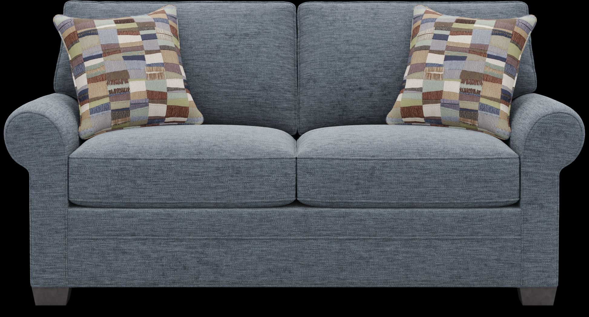 Bellingham Indigo Loveseat - Thumbnail - Image 1