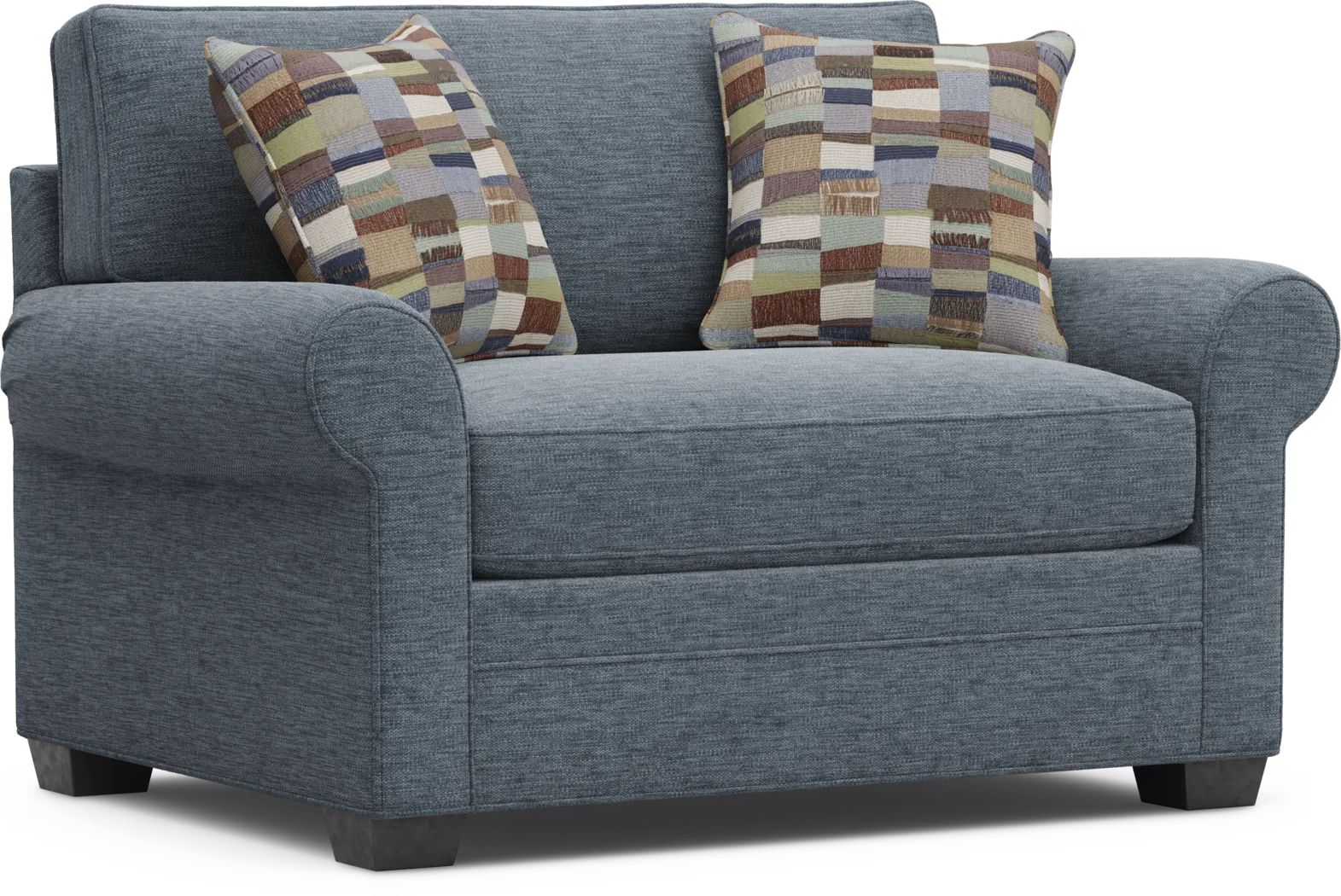 Bellingham Indigo Gel Foam Sleeper Chair - Thumbnail - Image 1