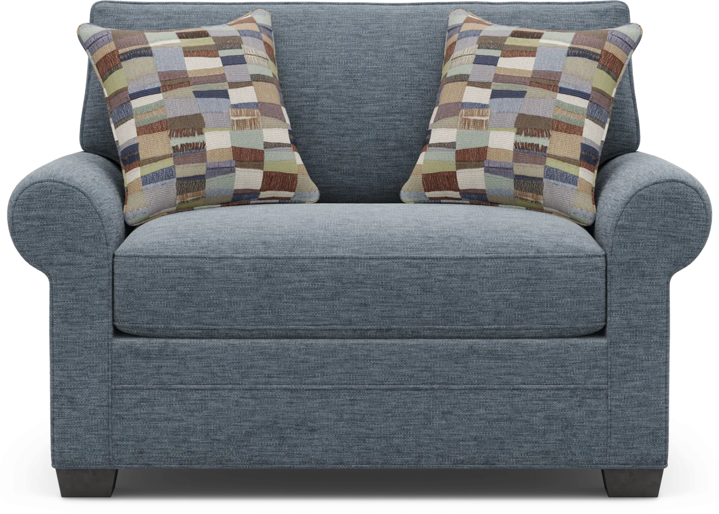 Bellingham Indigo Gel Foam Sleeper Chair - Thumbnail - Image 4