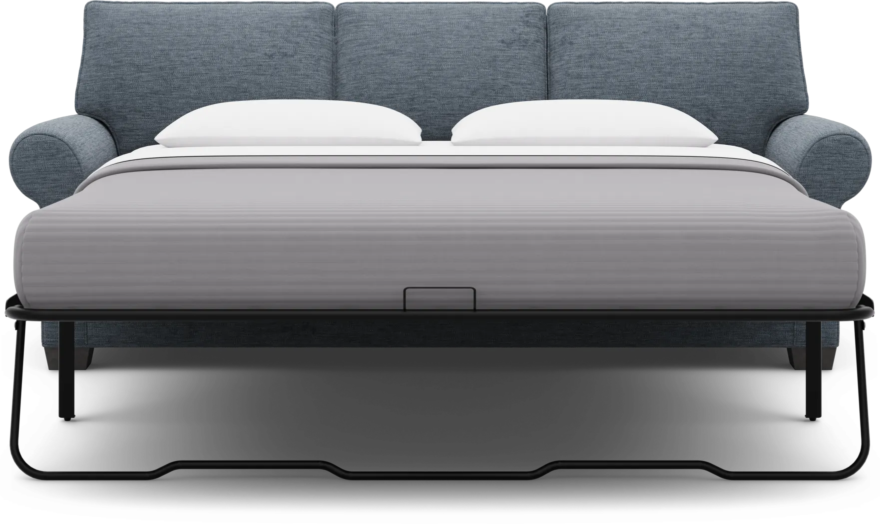 Bellingham Indigo 8 Pc Living Room with Gel Foam Sleeper Sofa - Thumbnail - Image 6