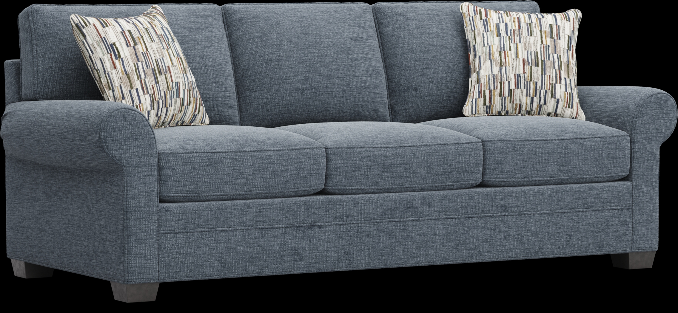 Bellingham Indigo Gel Foam Sleeper Sofa - Thumbnail - Image 3
