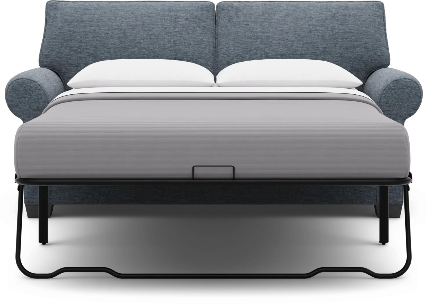Bellingham Indigo Sleeper Apartment Sofa - Image 5