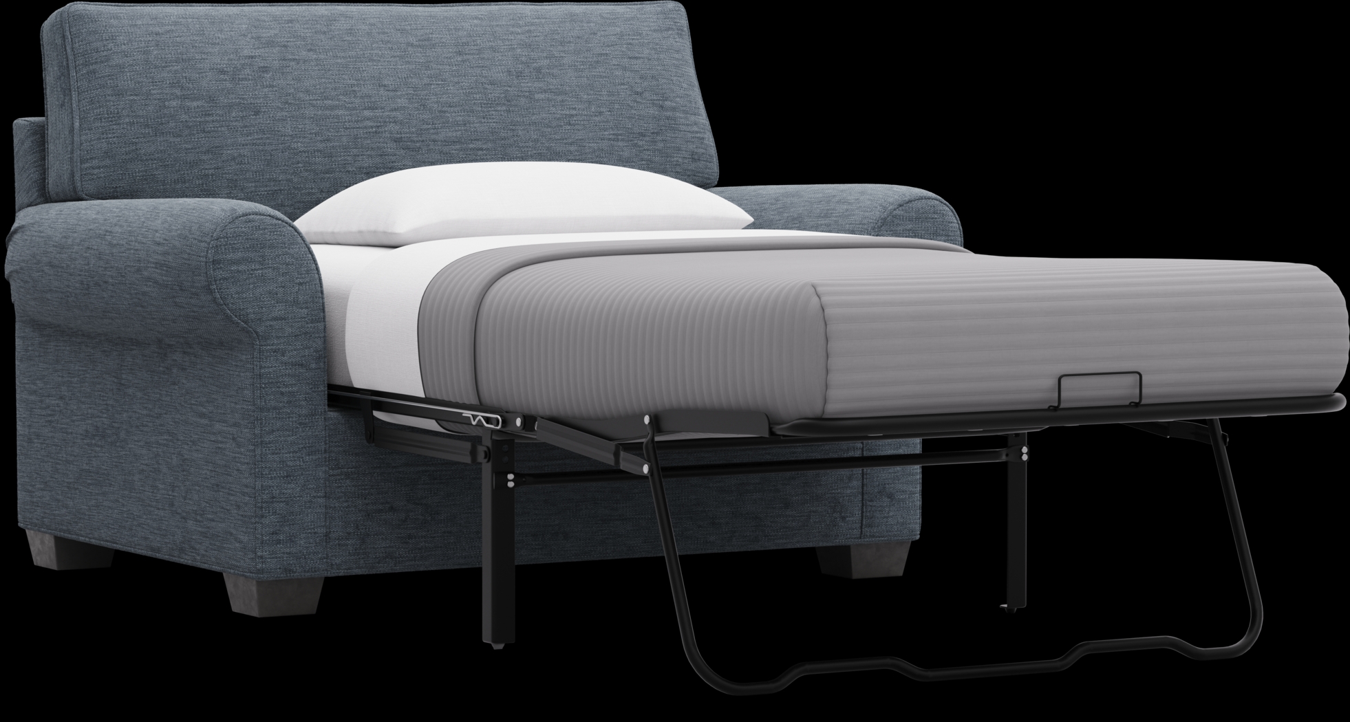 Bellingham Indigo Sleeper Chair - Thumbnail - Image 2