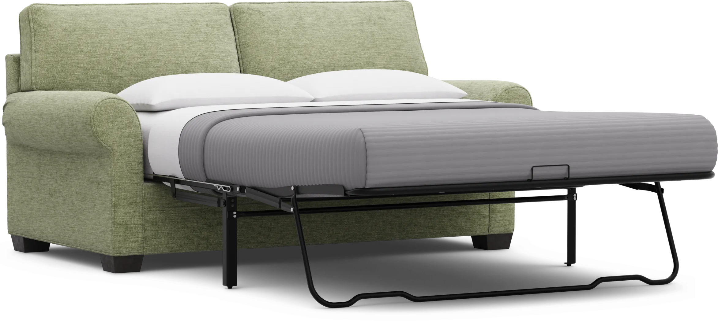 Bellingham Moss Gel Foam Sleeper Loveseat - Thumbnail - Image 3