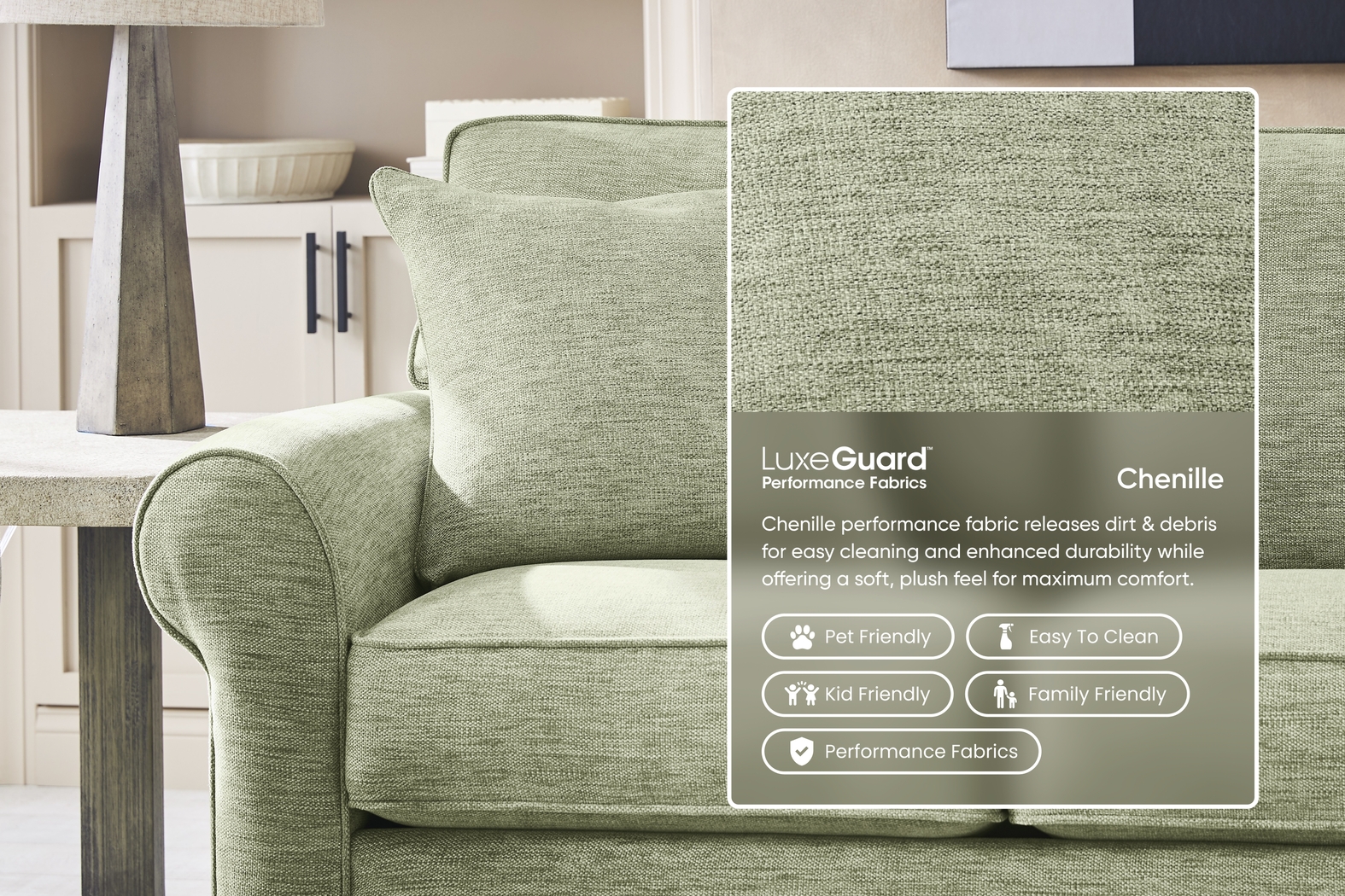 Bellingham Moss 5 Pc Living Room - Thumbnail - Image 3