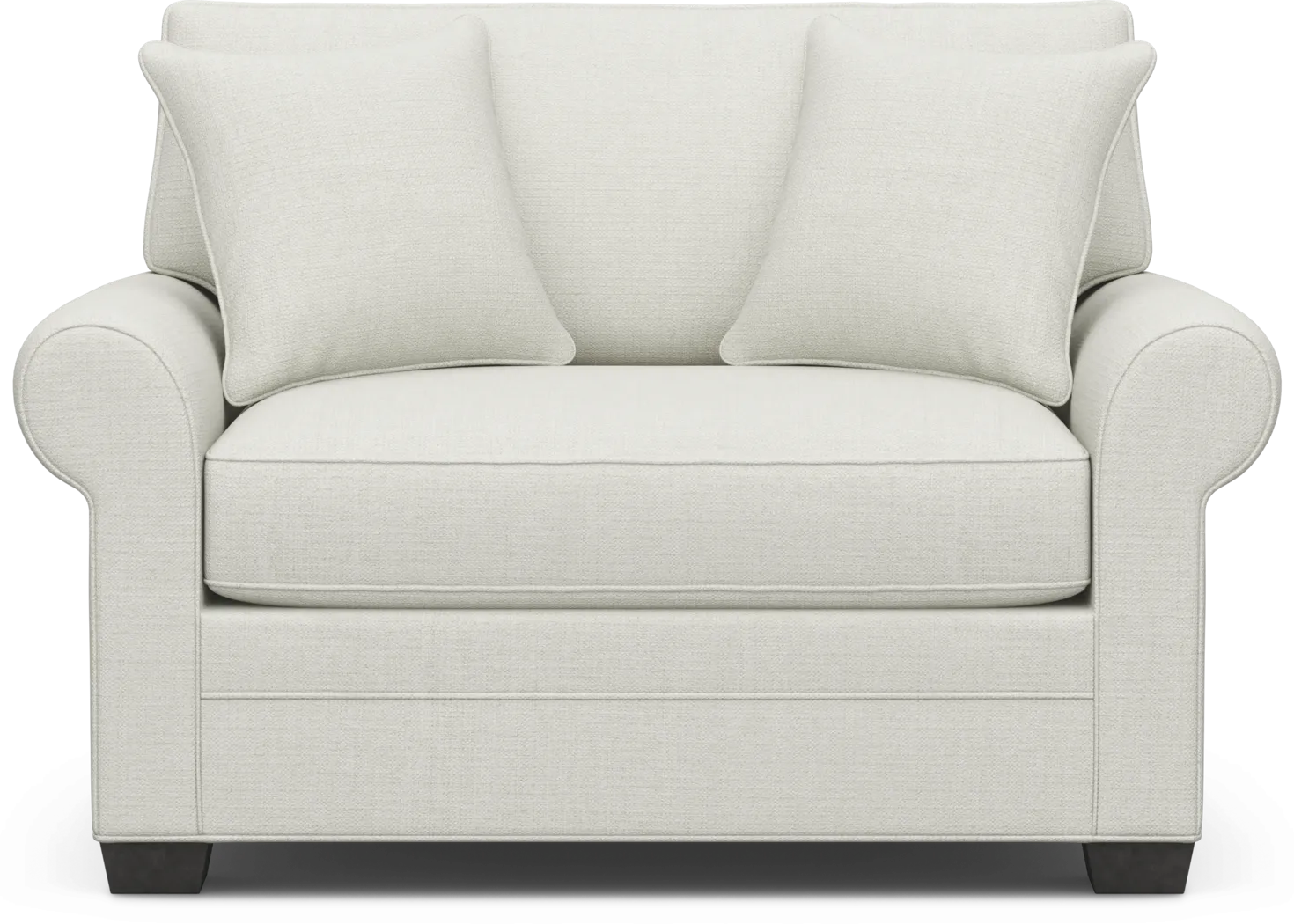 Bellingham Off-White Textured Chair - Thumbnail - Image 2