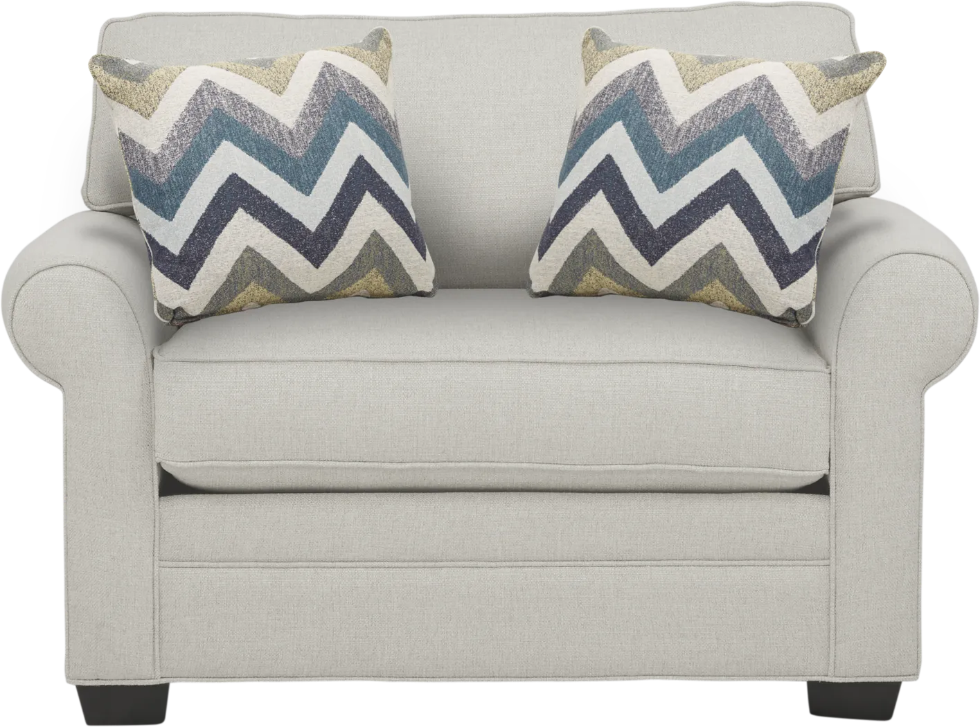 Bellingham Off-White Textured Gel Foam Sleeper Chair - Thumbnail - Image 3