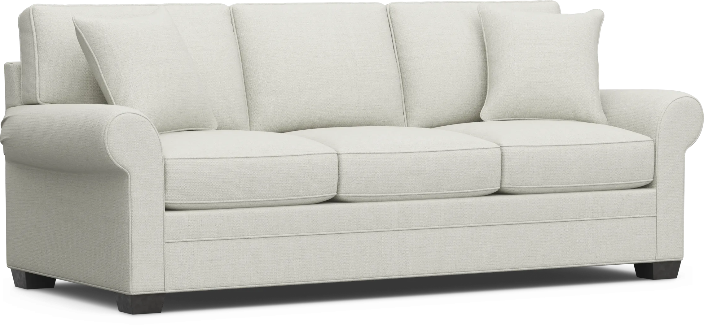 Bellingham Off-White Textured Sleeper Sofa - Thumbnail - Image 3