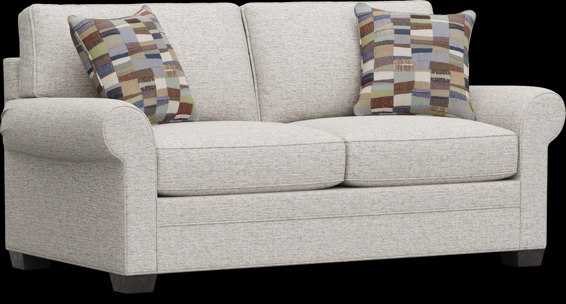 Bellingham Pebble Textured Loveseat - Thumbnail - Image 2