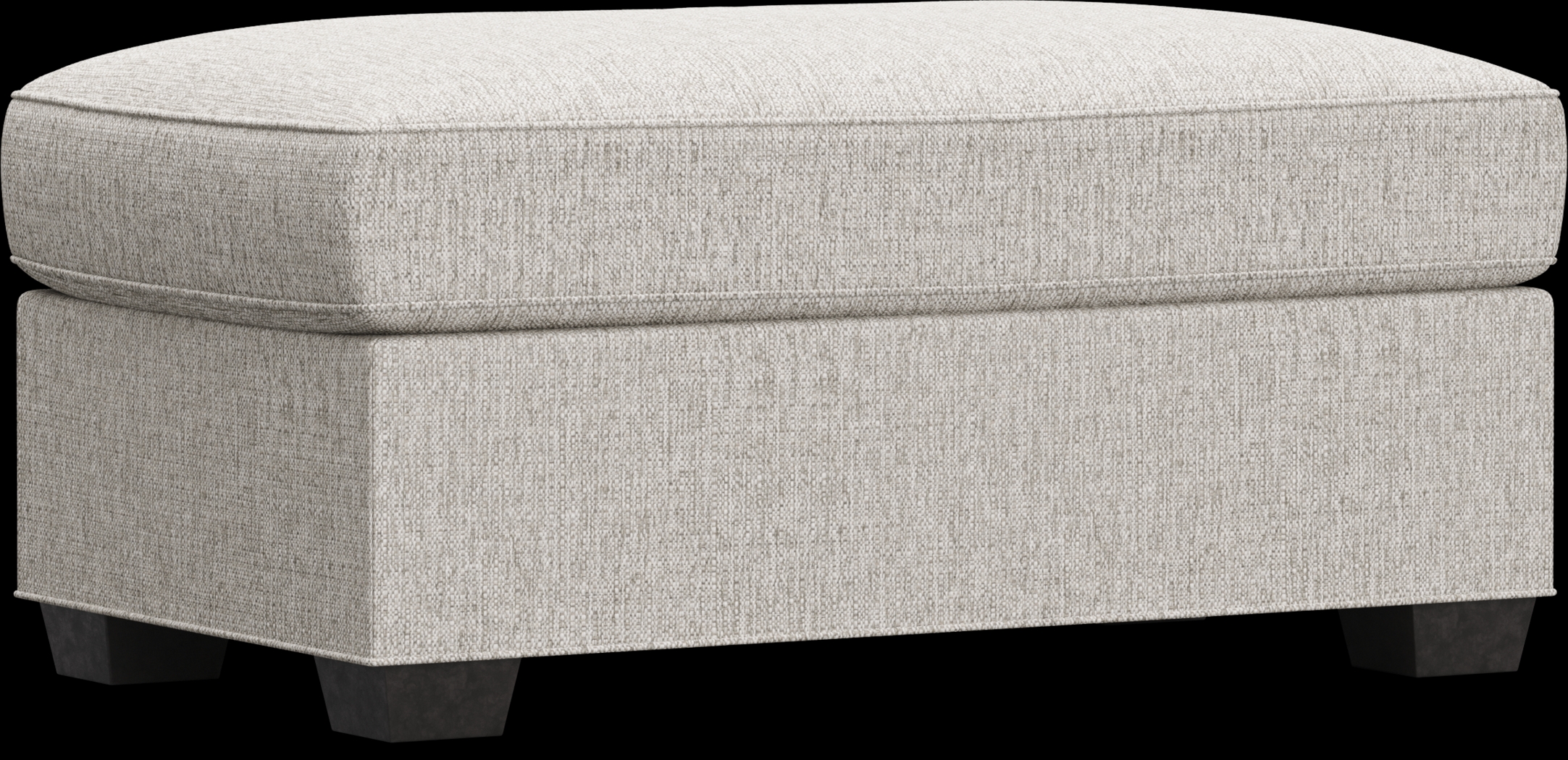 Bellingham Pebble Textured Ottoman - Thumbnail - Image 1