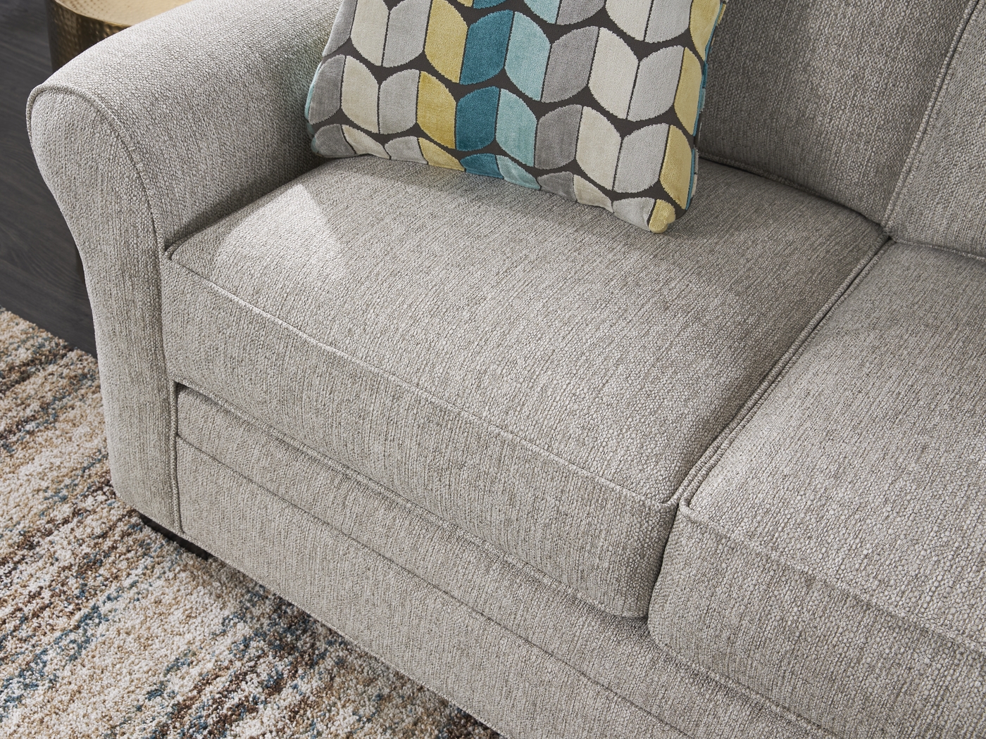 Bellingham Pebble Textured 5 Pc Living Room - Thumbnail - Image 6