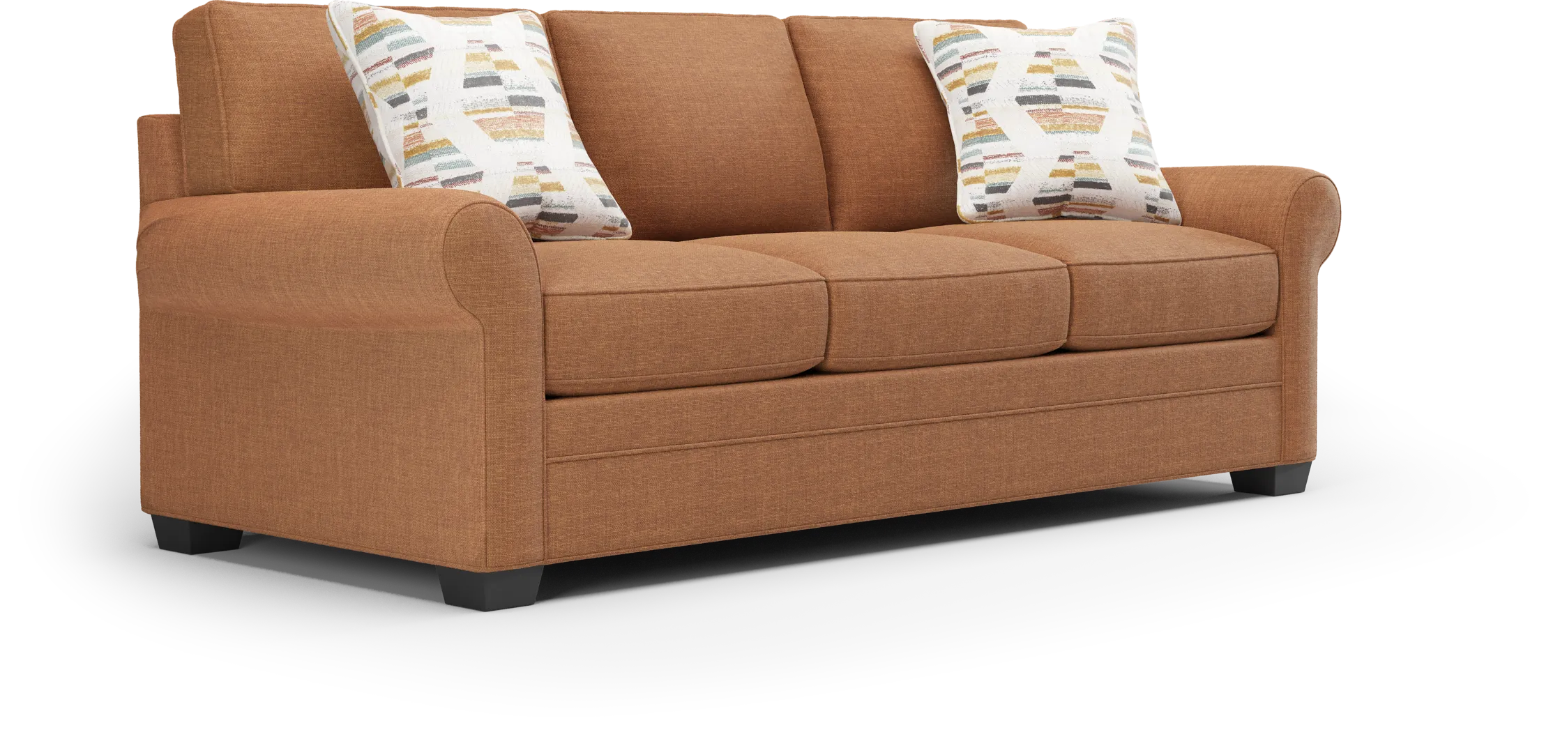 Bellingham Russet Textured Chenille Sofa - Thumbnail - Image 4