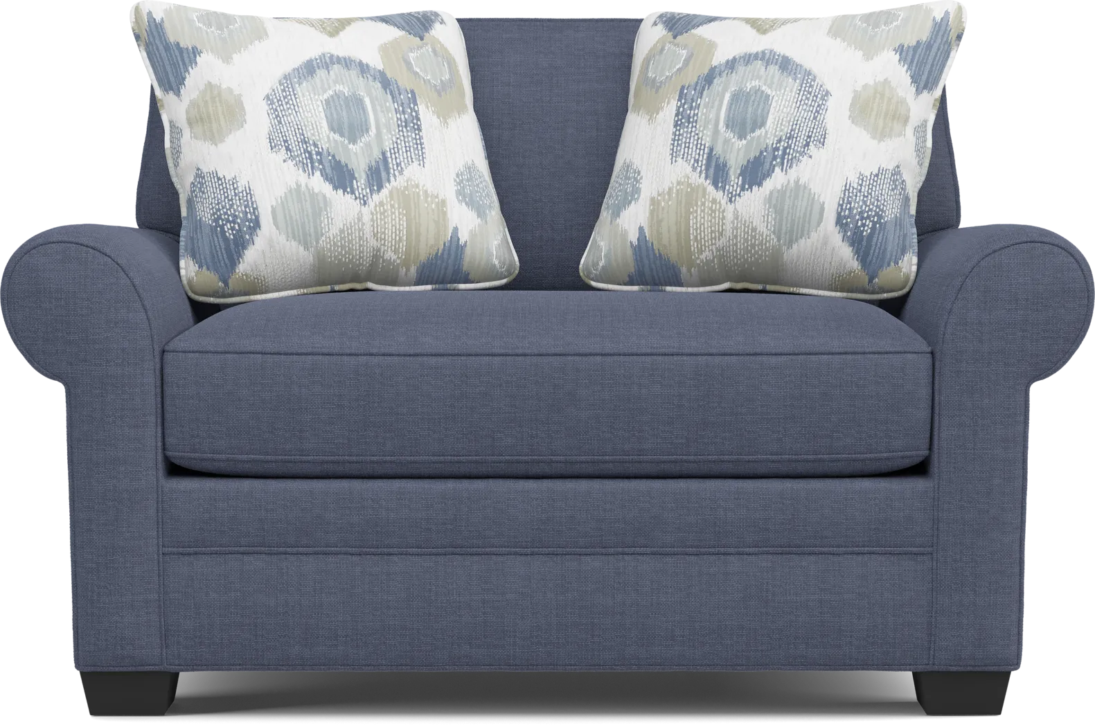 Bellingham Sapphire Textured Chenille Gel Foam Sleeper Chair - Thumbnail - Image 4