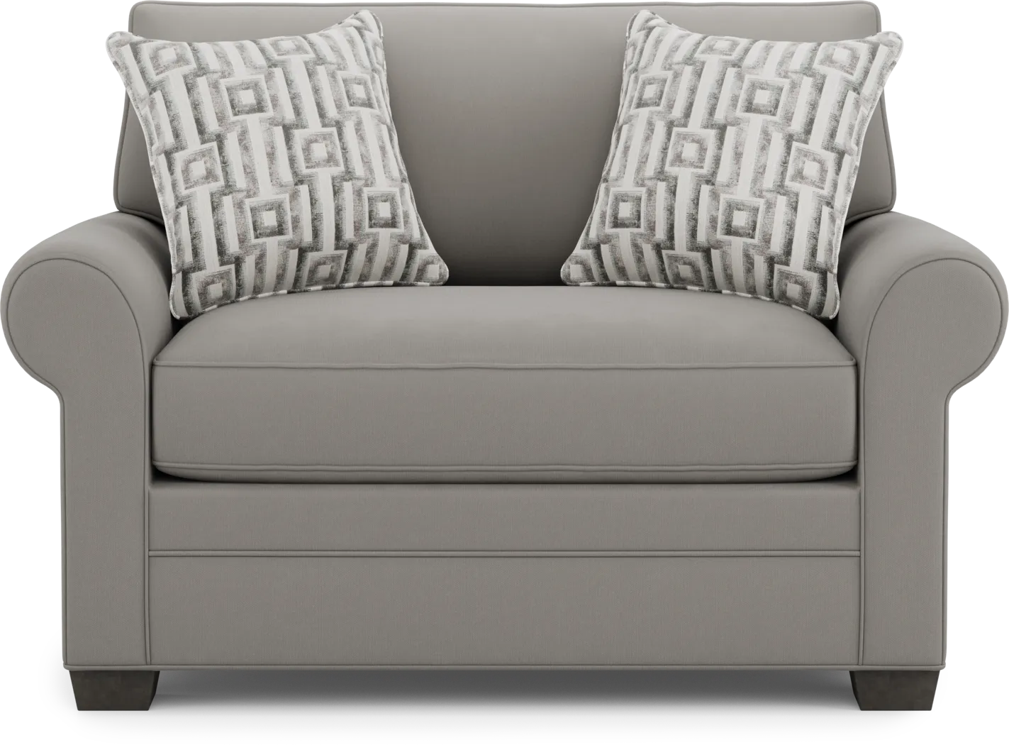 Bellingham Steel Microfiber Chair - Thumbnail - Image 2
