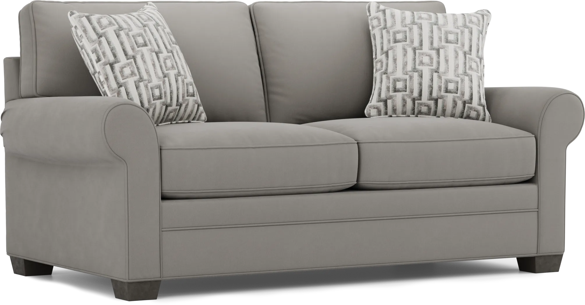 Bellingham Steel Microfiber Loveseat - Thumbnail - Image 2
