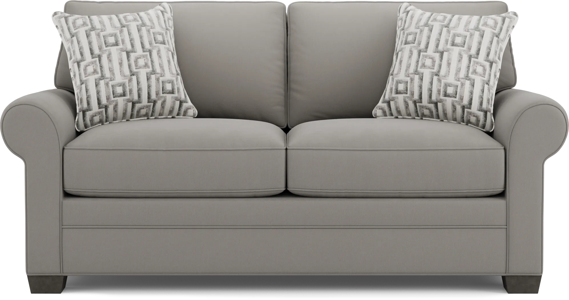 Bellingham Steel Microfiber Loveseat - Thumbnail - Image 1