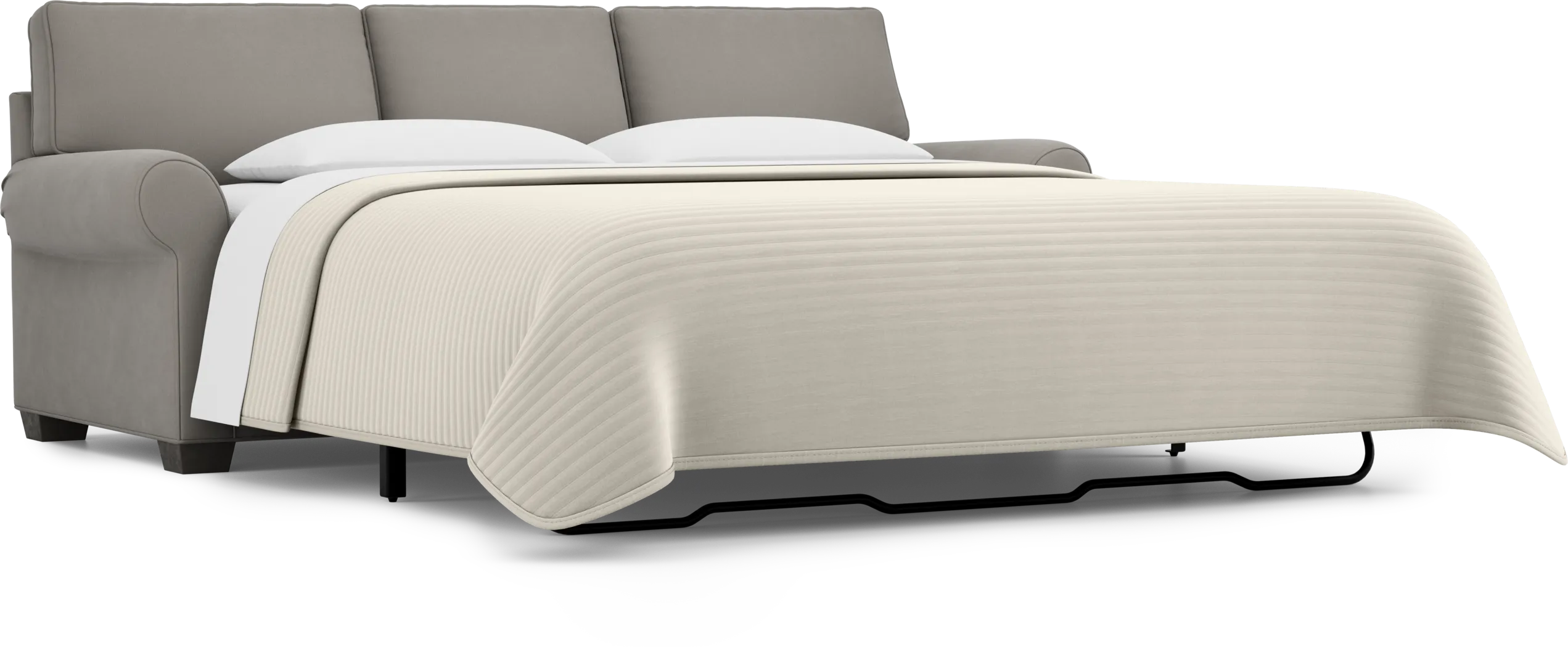 Bellingham Steel Microfiber Sleeper Sofa - Thumbnail - Image 2