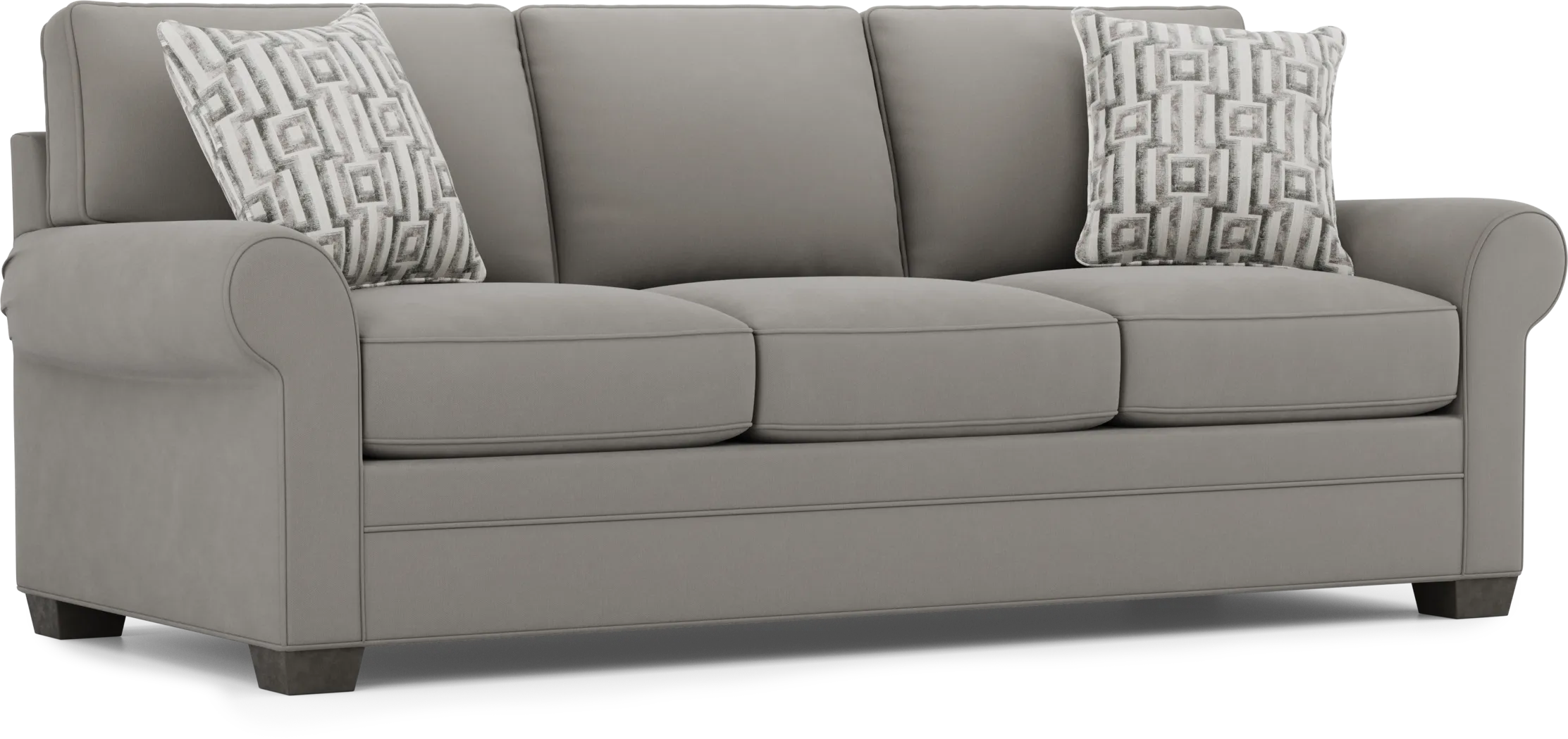 Bellingham Steel Microfiber Sofa - Thumbnail - Image 2