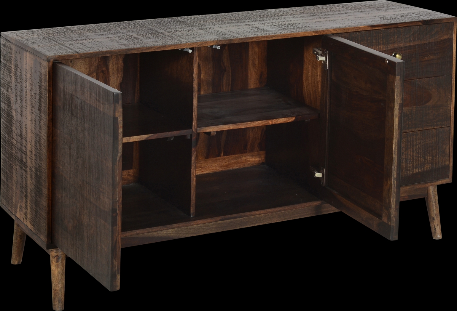 Bellington Brown Credenza - Thumbnail - Image 4