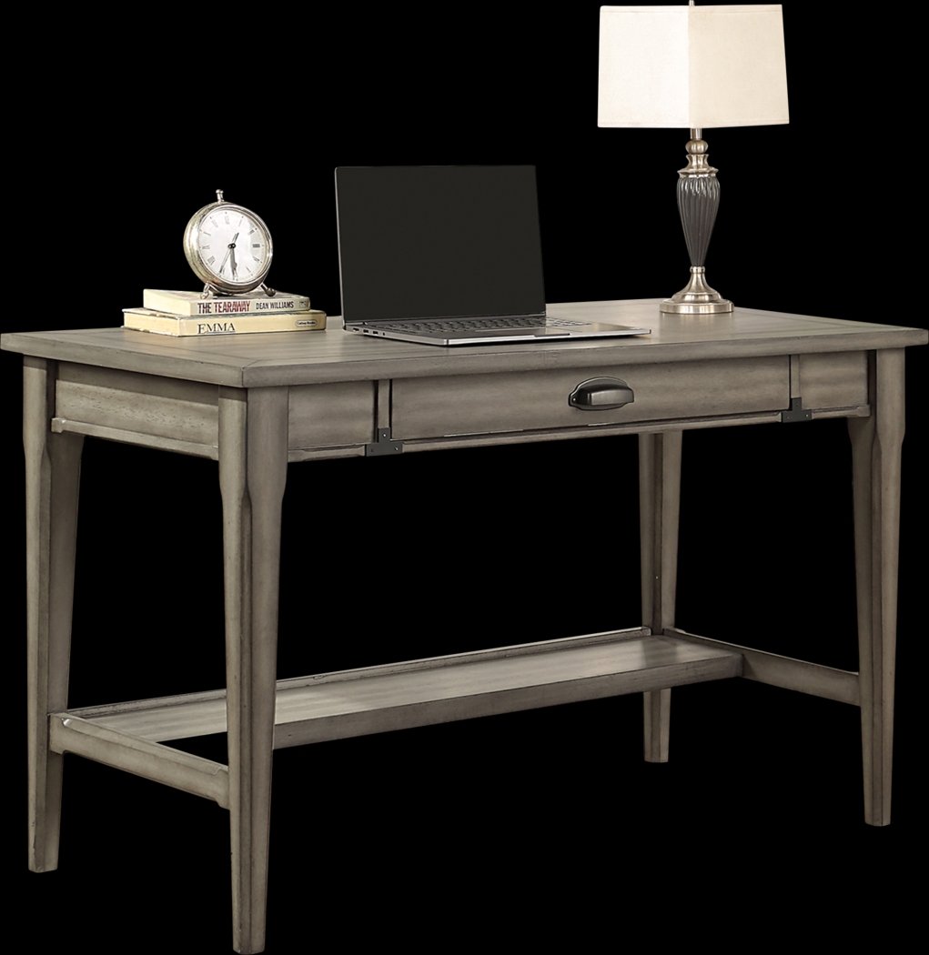 Canebreak Gray Desk - Thumbnail - Image 1