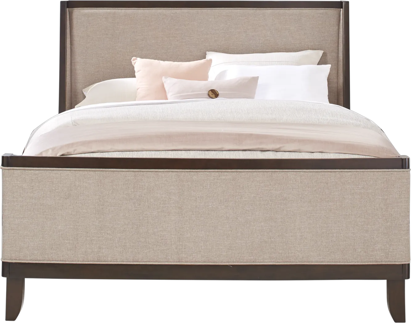 Bellissimo Java 3 Pc Queen Upholstered Bed - Thumbnail - Image 1