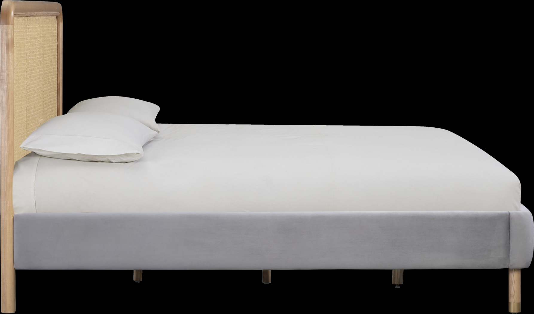 Bellmawr Gray Queen Bed - Thumbnail - Image 4