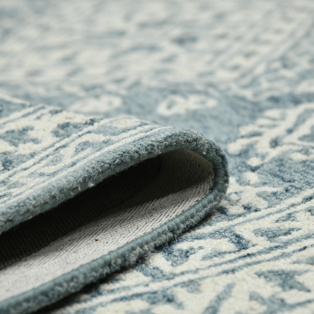 Bellton Blue 5' x 7'6 Rug - Thumbnail - Image 5