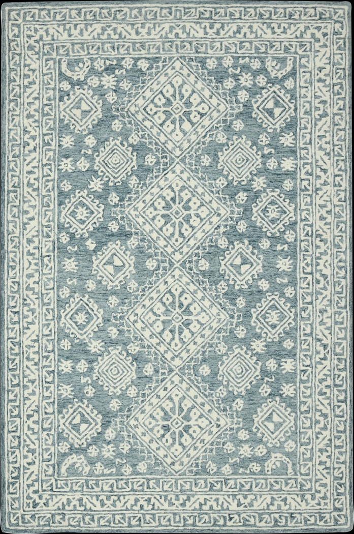 Bellton Blue 5' x 7'6 Rug - Thumbnail - Image 1