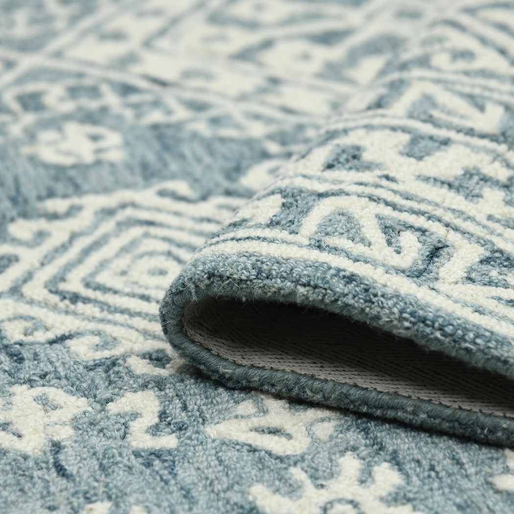 Bellton Blue 7'6 x 9'6 Rug - Thumbnail - Image 6