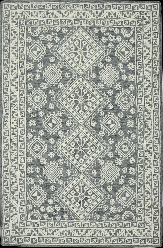 Bellton Gray 5' x 7'6 Rug - Thumbnail - Image 1