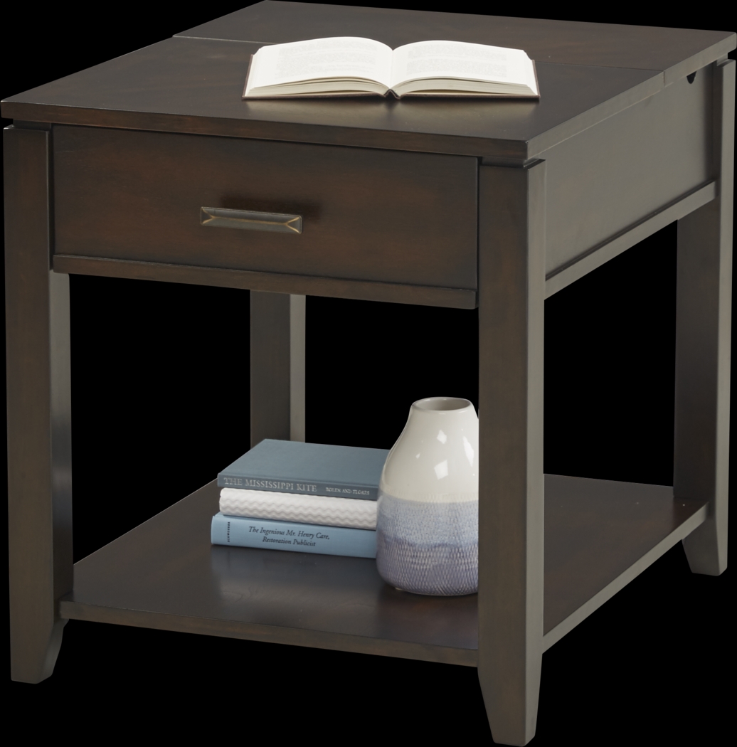 Belman Brown End Table - Thumbnail - Image 2