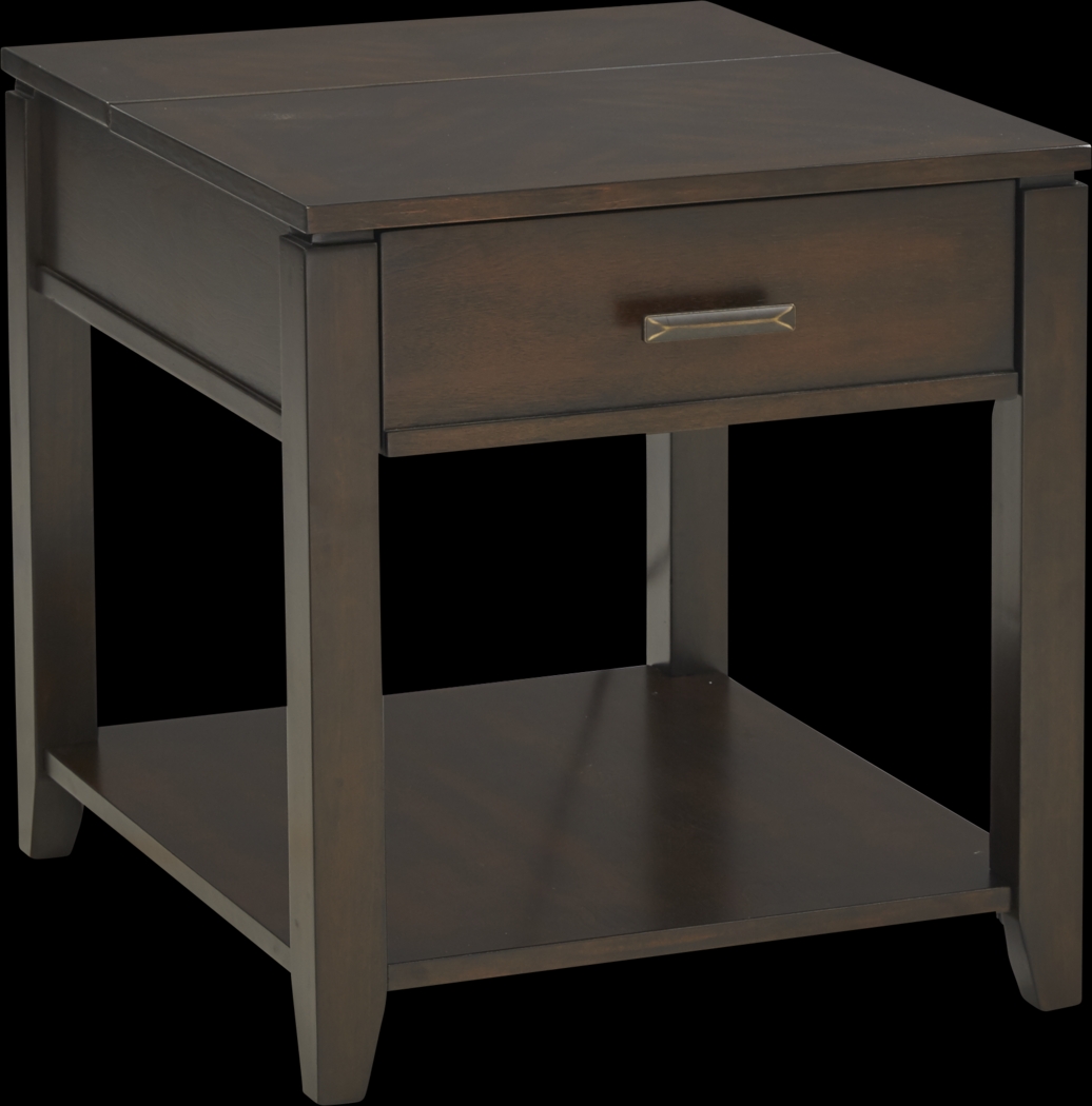 Belman Brown End Table - Thumbnail - Image 1