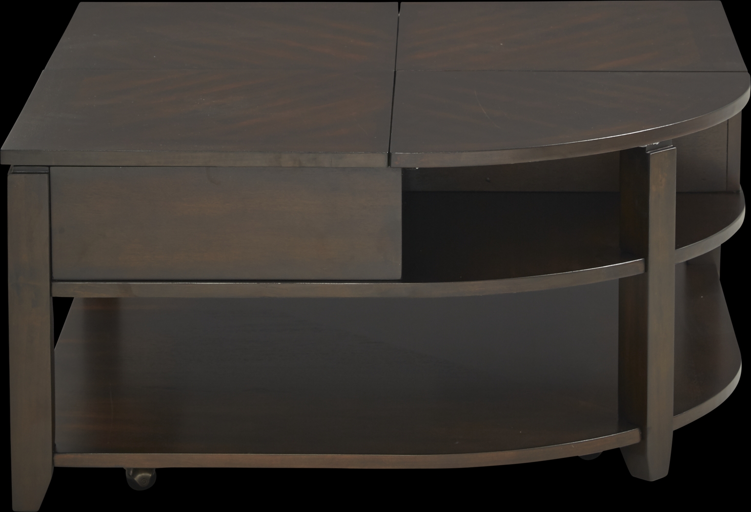 Belman Brown Lift-Top Cocktail Table - Thumbnail - Image 1