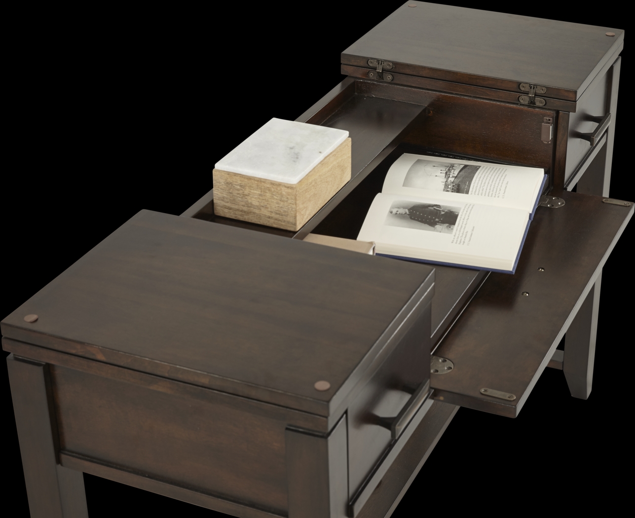 Belman Brown Sofa Table - Thumbnail - Image 2