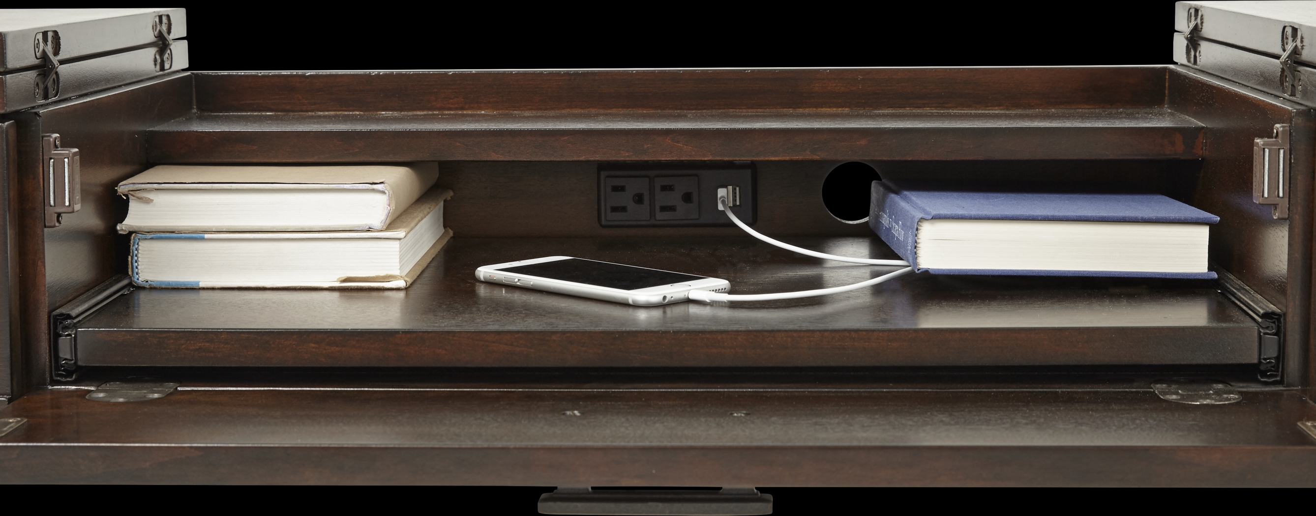 Belman Brown Sofa Table - Thumbnail - Image 3