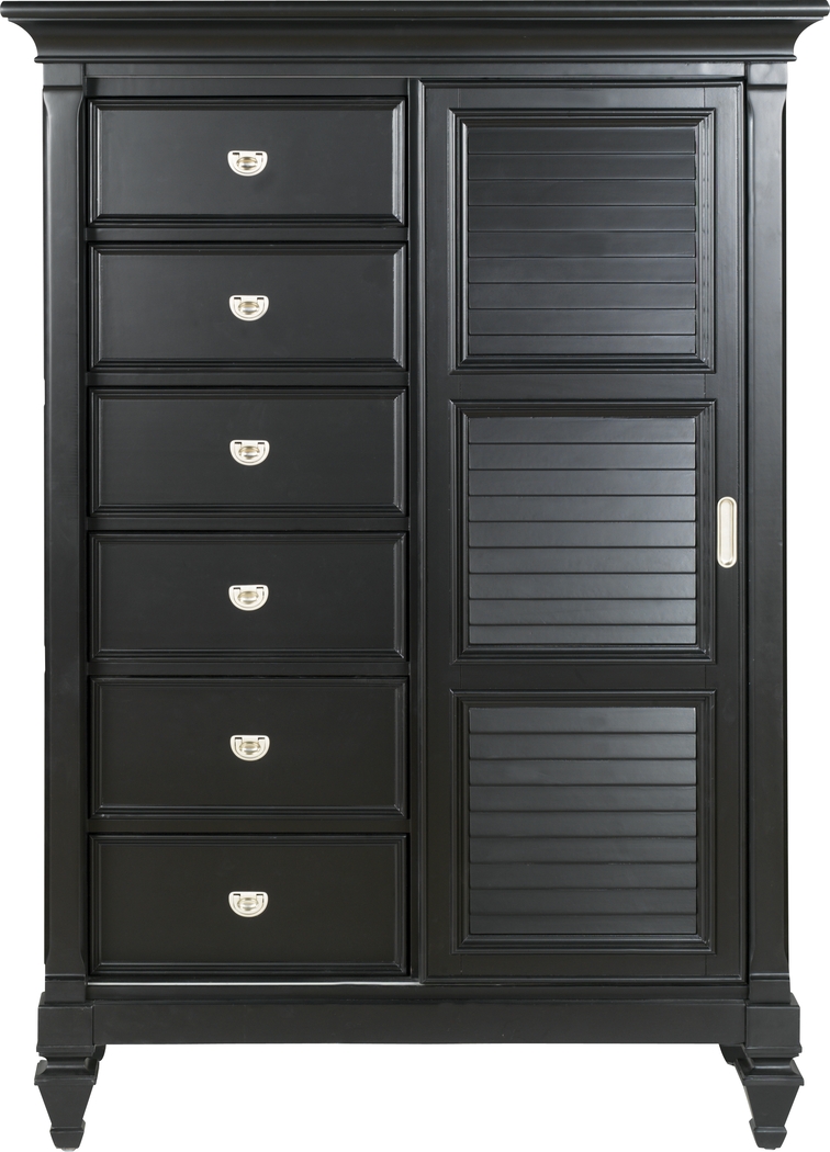 Belmar Black Gentleman's Chest - Thumbnail - Image 1