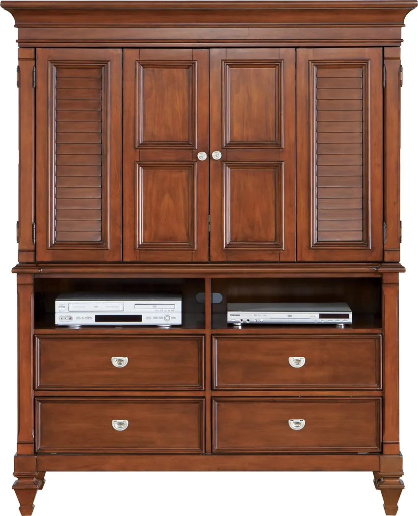 Belmar Dark Pine 2 Pc Media Chest - Thumbnail - Image 1