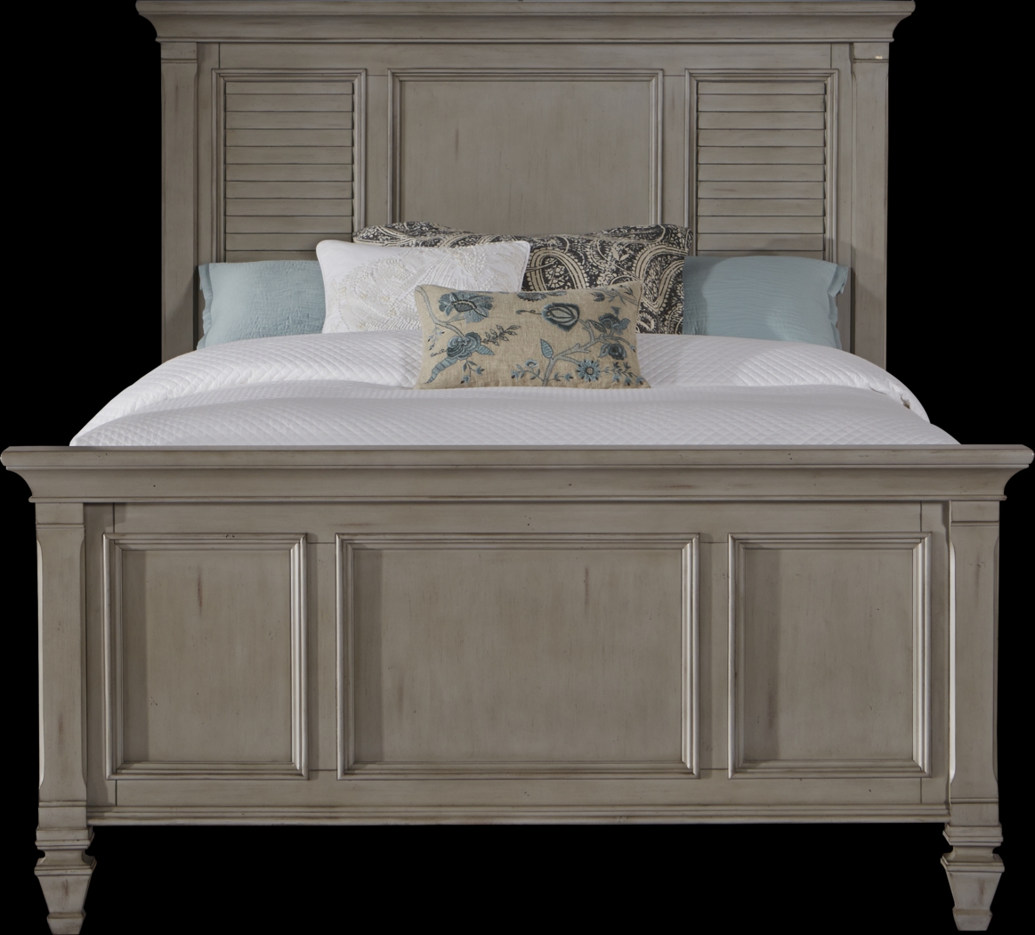Belmar Gray 5 Pc Queen Panel Bedroom - Thumbnail - Image 2