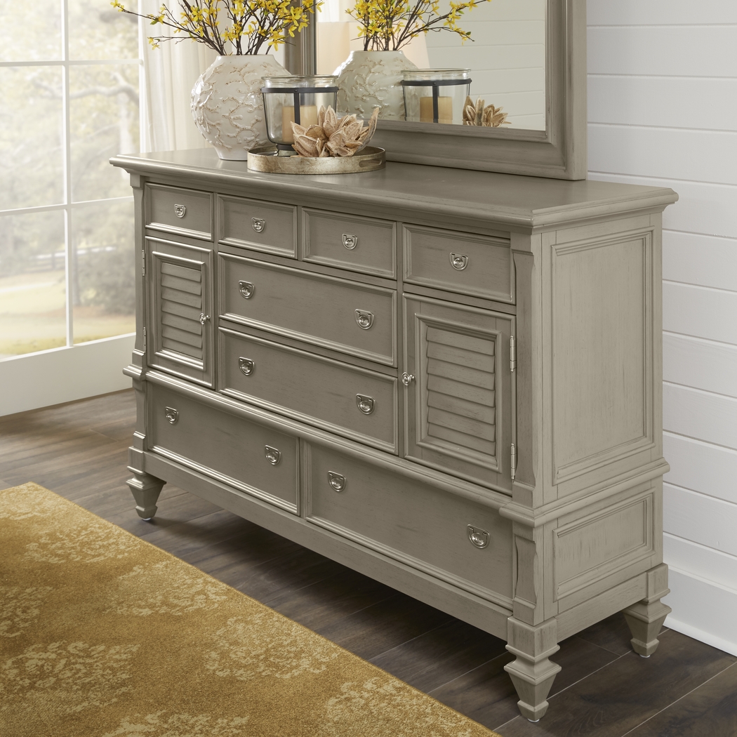 Belmar Gray 5 Pc Queen Panel Bedroom - Thumbnail - Image 5