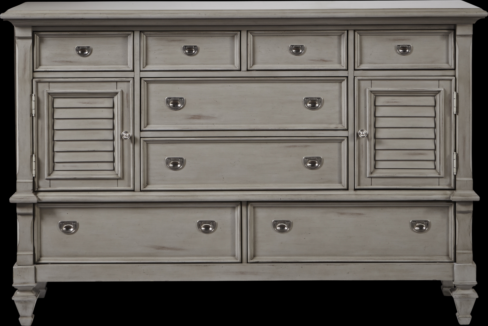 Belmar Gray 5 Pc Queen Panel Bedroom - Thumbnail - Image 4