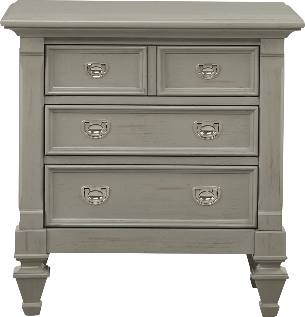Belmar Gray Nightstand - Thumbnail - Image 1